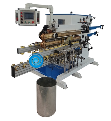 Máquina de soldadura reta longitudinal da emenda para o cilindro de aço 100KVA