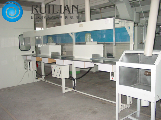 Suspensão dos equipamentos da pintura de pulverizador 8KW que transporta a linha do pulverizador da cabeça do golfe