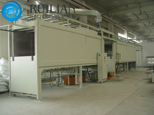 Suspensão que transporta a linha de produção 120KW da secagem da pintura do mergulho