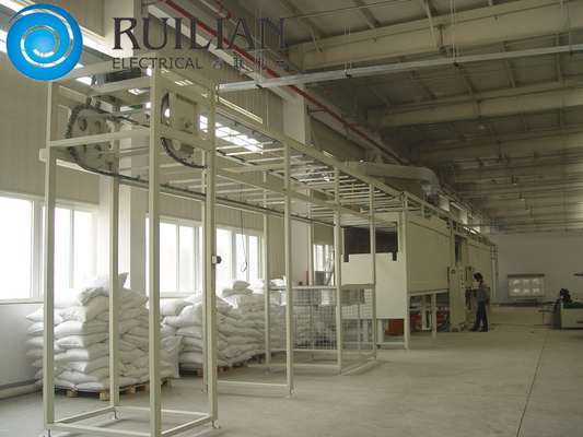 Rezar secando Shell Dipping Production Line 120KW 8-15/Min