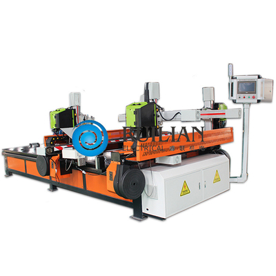 Máquina de soldadura 20KVA da flange do ferro de ângulo da máquina do canal de ar do canal de transferência