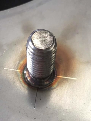 Máquina de soldadura automática do ponto da pá do ventilador da máquina de soldadura do ponto da porca 35KVA